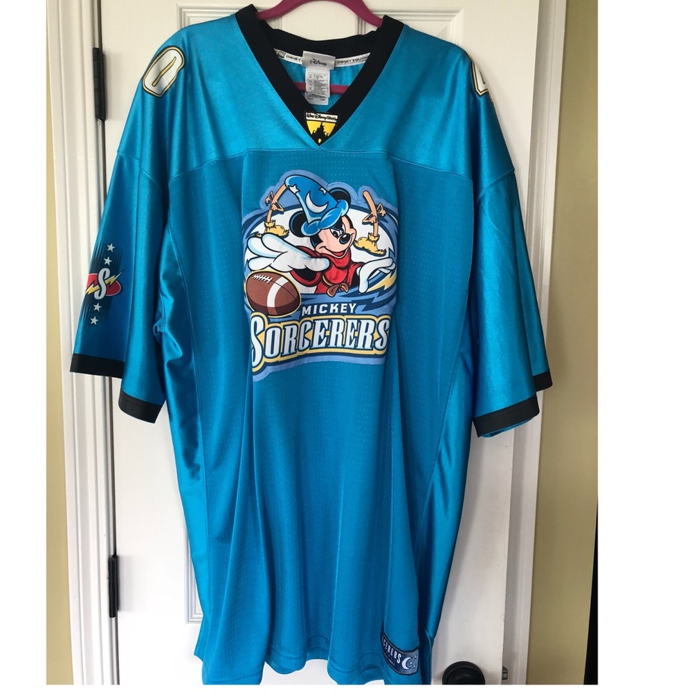Mickey mouses sorcerer football jersey xxl